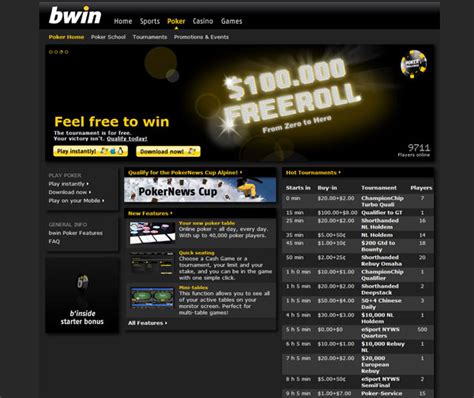premium bwin poker|bwin Review 2023 .